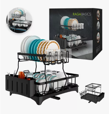 Escurridor Trastes Pro 2 niveles bandeja