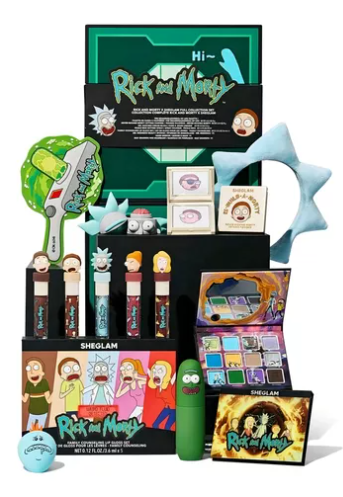 Set De Maquillaje Sheglam Rick And Morty
