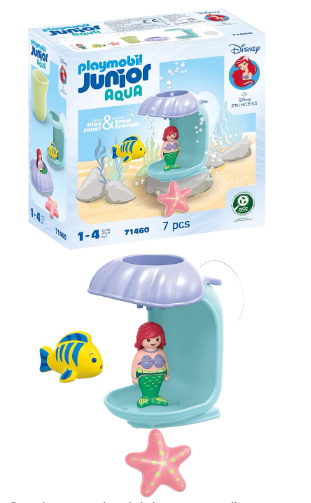 Playmobil 71460 Junior & Disney: Lluvia de Conchas de Ariel