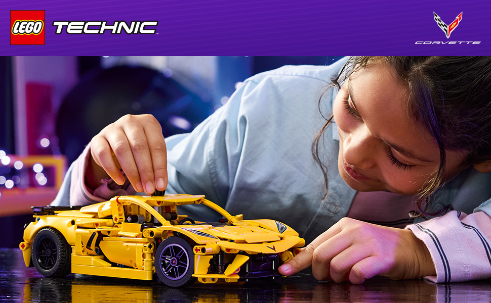 LEGO Technic Chevrolet Corvette Stingray Kit de Modelo de Auto