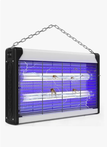 20w Lampara Repelente Eléctrica Mata Mosquitos Mosca Killer Blanco