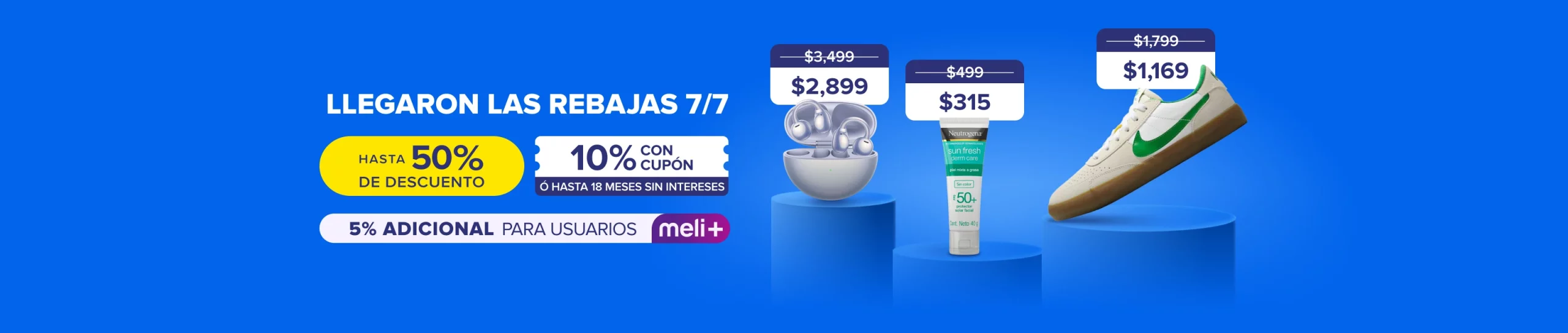Mercado Libre: Cupones Bancarios + 5% Adicional Para Usuarios MELI+