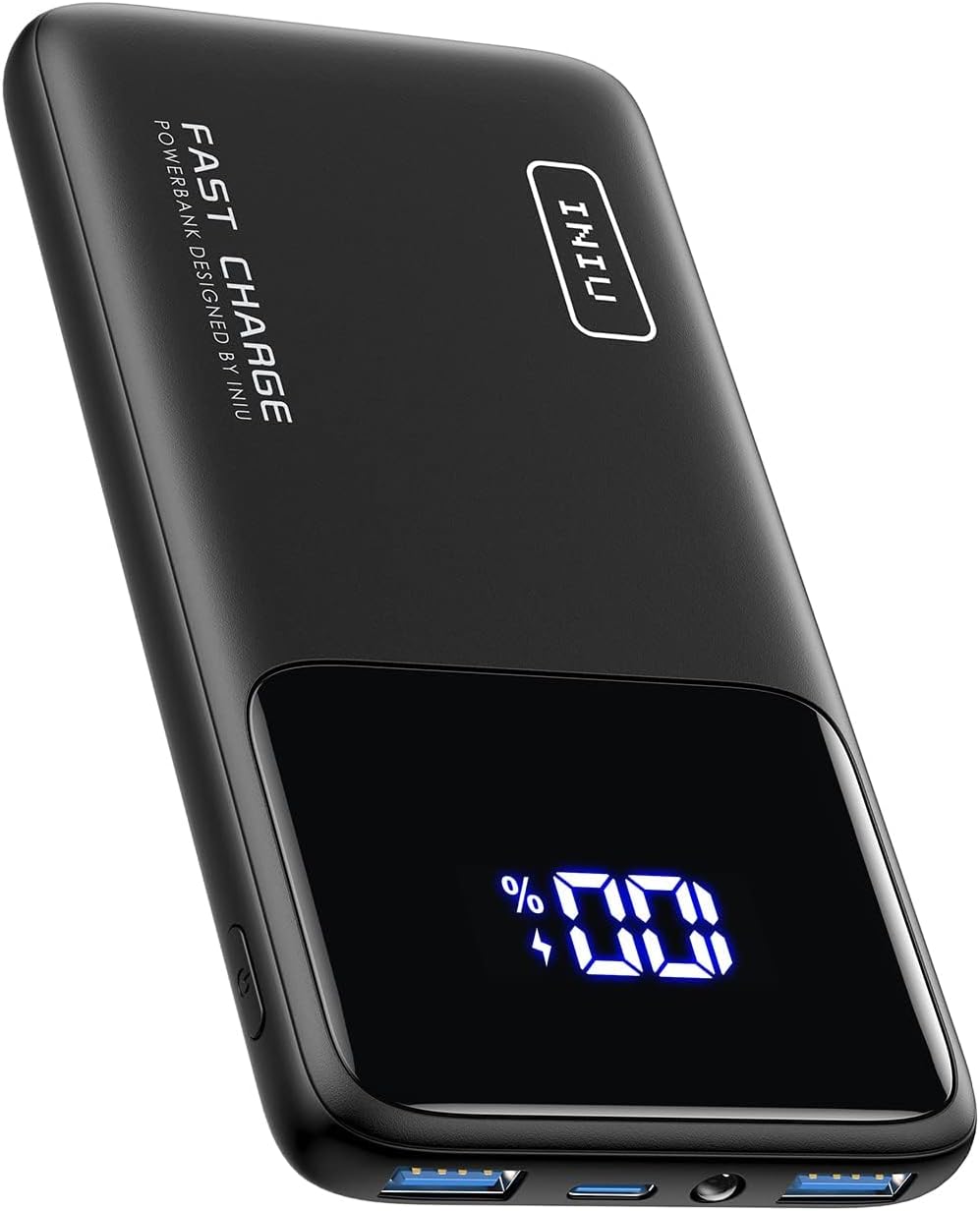 INIU Power Bank 10000mAh, 22.5W Bateria Portatil