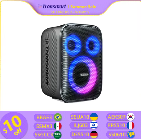 Altavoz Bluetooth Tronsmart Halo 200 con sistema de sonido de 3 vías, 120 W