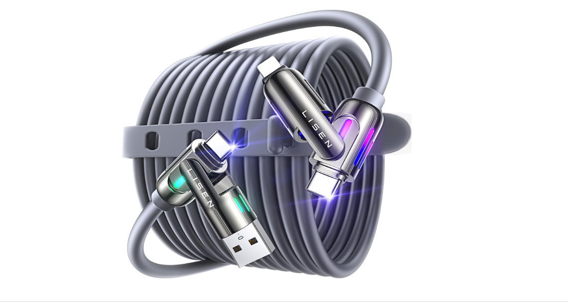 LISEN Cable USB C a USB C, 4 en 1 240W 2M