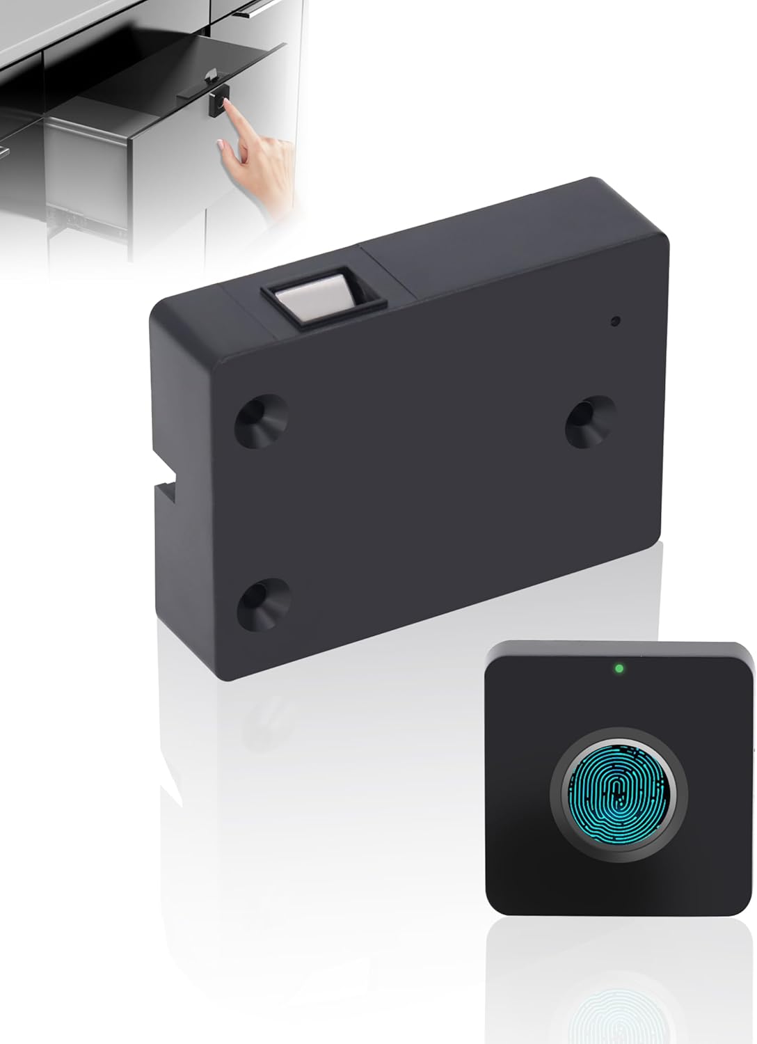 Cerradura de Gabinete de Huella Digital Inteligente