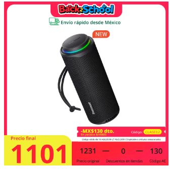 Altavoz Bluetooth Tronsmart T8, altavoz portátil para exteriores de 40W