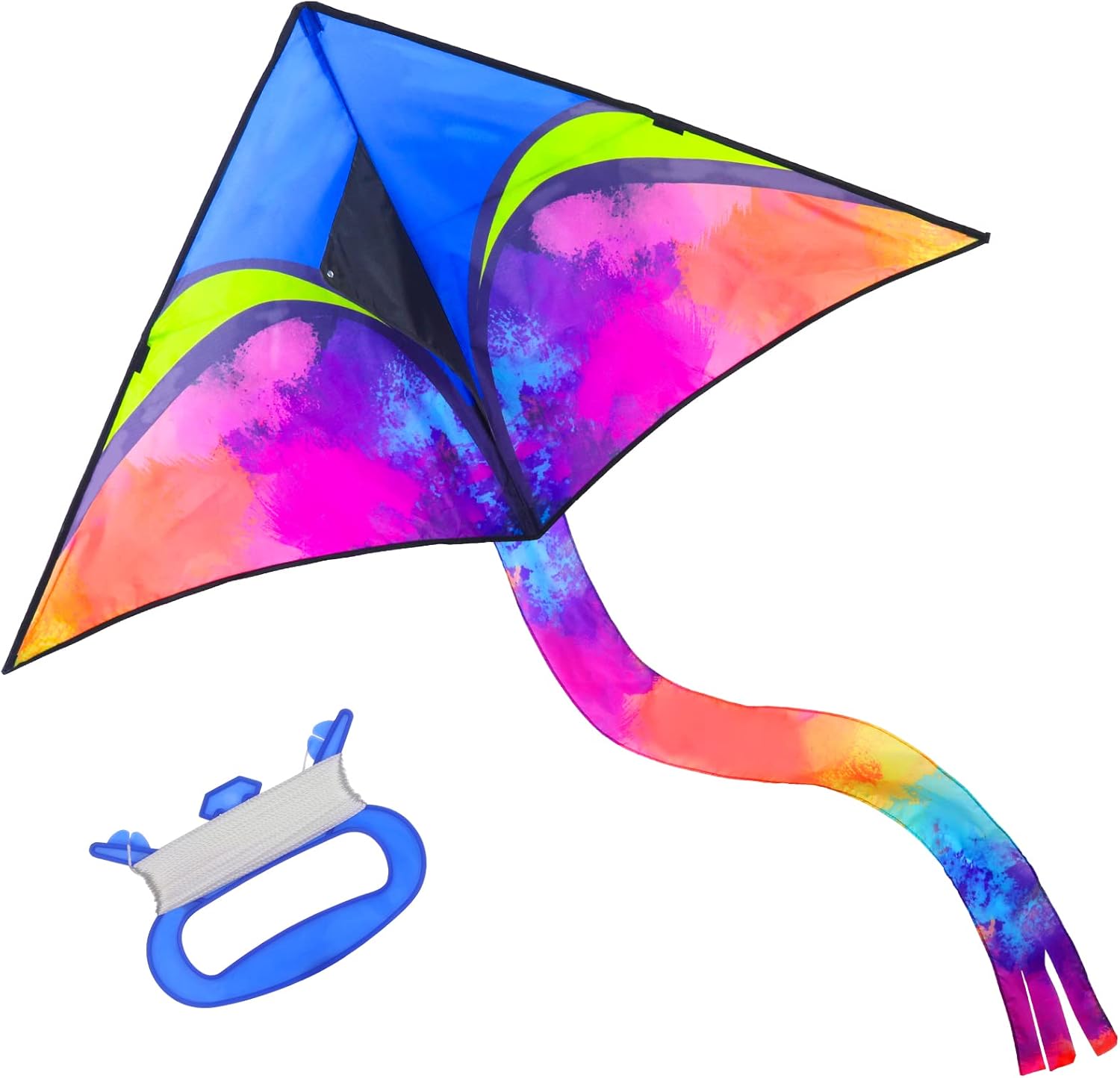 Anpro Gran Cometa para Niños y Adultos- Fácil de Volar