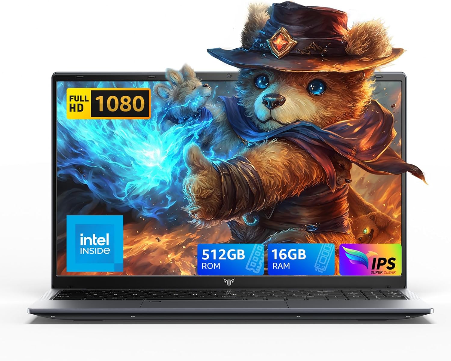 ACEMAGIC Laptop,15.6 Pulgadas Portátil,Windows 11 Pro Portátil con procesador Intel N97, 16GB DDR4,512GB SSD,1080P FHD Display, WiFi, BT5.0, USB3.2