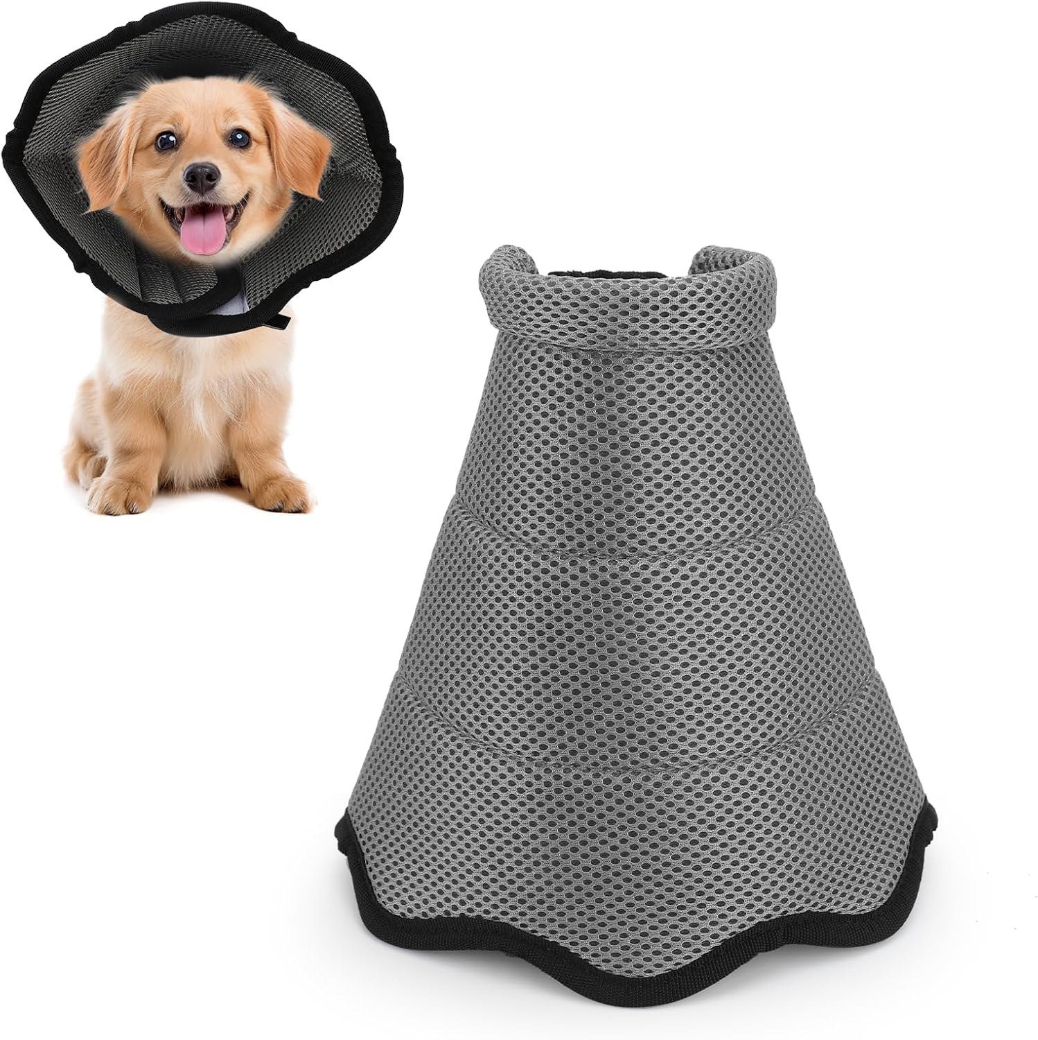 Collar cónico para perros