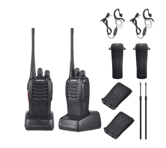Wokitokis Radios Baofeng 888s Recargable Por Motorola 2pz