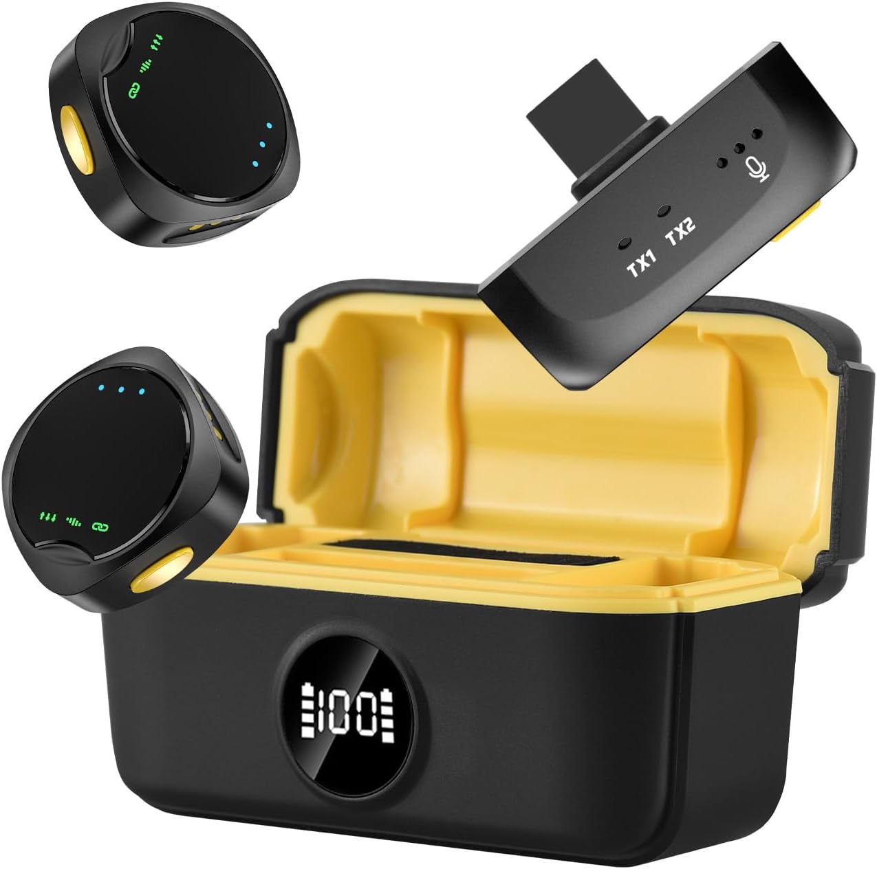 Micrófono Lavalier Inalámbrico Profesiona