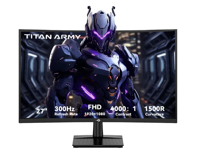 Monitor Gamer Titan Army C27a1h R1500 16:9 Fast Va Fhd 300 H