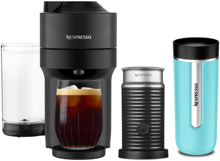 Nespresso Cafetera Vertuo Pop, Color Black