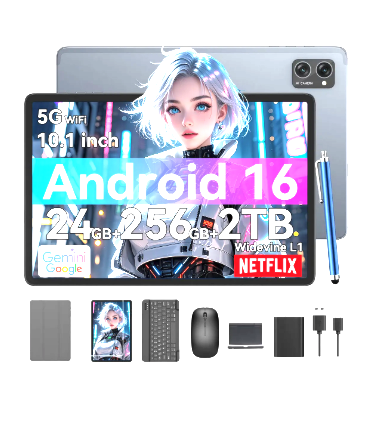 Tablet Tabletas Tabwee T20 Android15 24+256 Gb Rom /2tb Tf