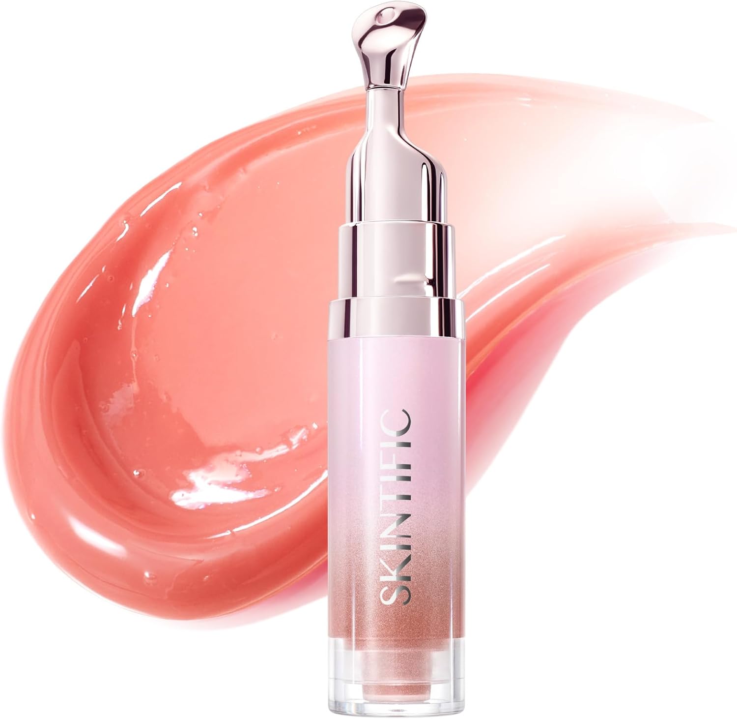 Serum labial hidratante, mancha labial tintada lisa