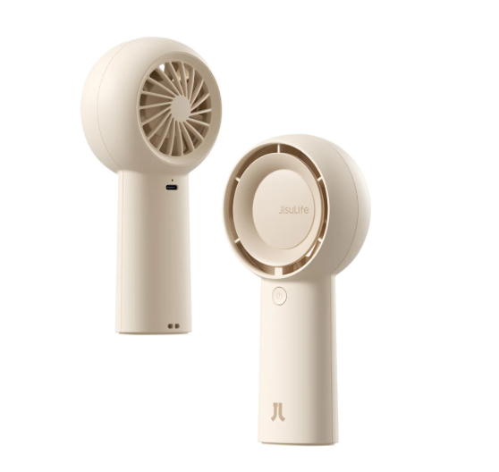 Ventilador De Jisulife Recargable 4000mah 5 Velocidades