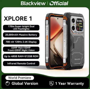 Blackview XPLORE 1 Teléfono móvil para exteriores