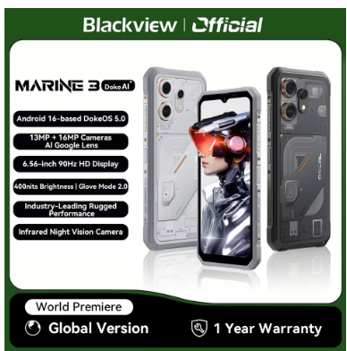 Blackview OSCAL MARINE 3, Teléfono Inteligente Resistente