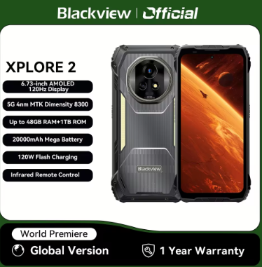 Blackview XPLORE 2 Smartphone resistente 5G