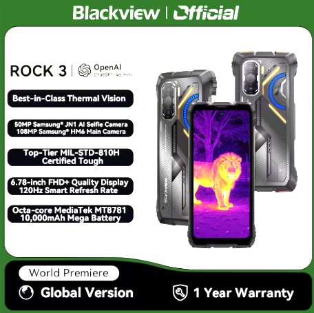 Blackview ROCK 3, Teléfono Inteligente