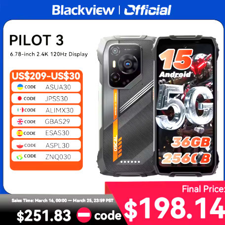 Teléfonos Móviles Blackview OSCAL PILOT 3 5G