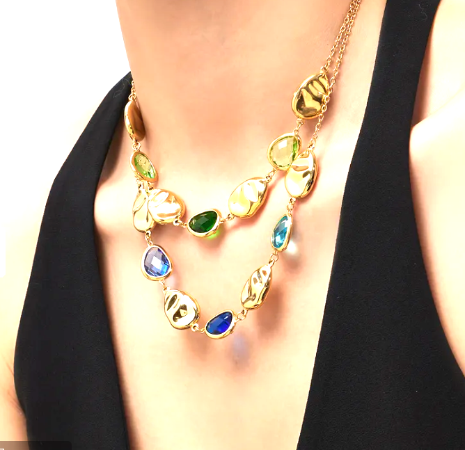 Geometric Necklace For Women In 304 Stainless