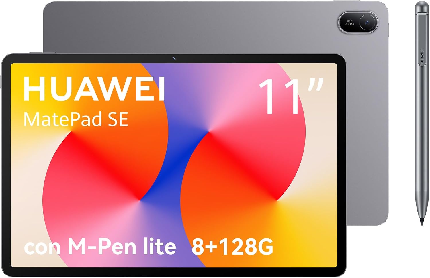 HUAWEI MatePad SE 11, 8G+128G, Pantalla FullView de 11 pulg, Superbatería de 7700 mAh,