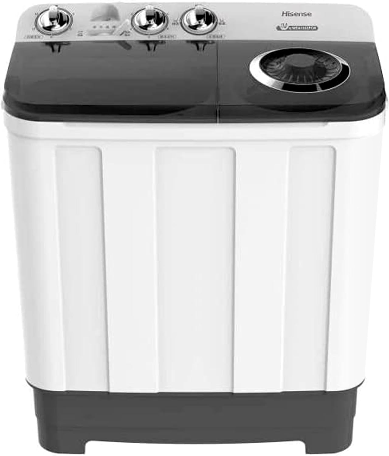 Hisense Lavadora doble tina WSA1102PCN, Semiautomática, 11 Kg