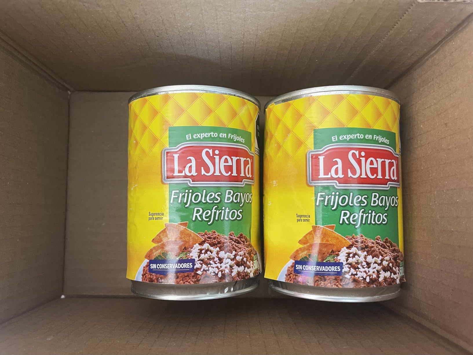 LA SIERRA, La Sierra Frijol Refrito Bayo 580 gramos