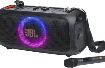 JBL PartyBox On-The-Go Essential Bocina Portátil Efecto Luz Bluetooth, 100W de Potencia