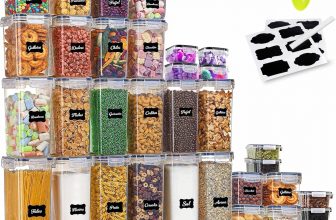 Raganet, Contenedores para Alimentos, Juego de 42 Recipientes