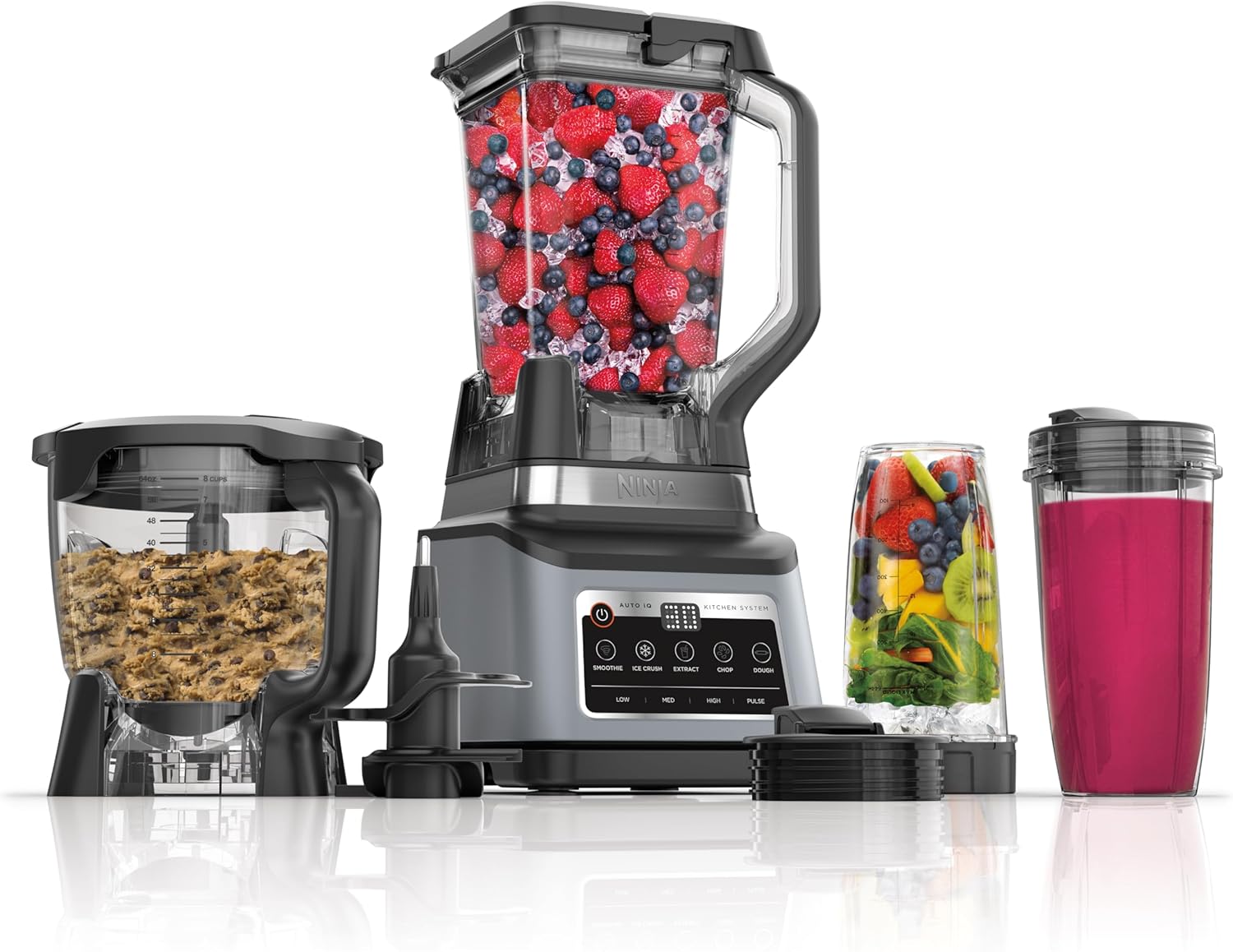 Ninja Licuadora Sistema de Cocina 1400W con accesorios (Precio aplicando promos bancarias)