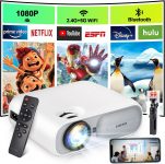 Proyector Portátil WiFi 4K con Trípode