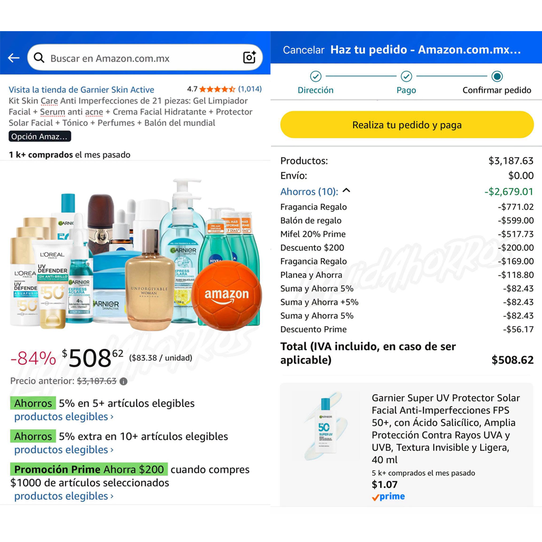 Corran! 84% de DESCUENTO en Kit Skin Care de 21piezas! Leer descripcion!