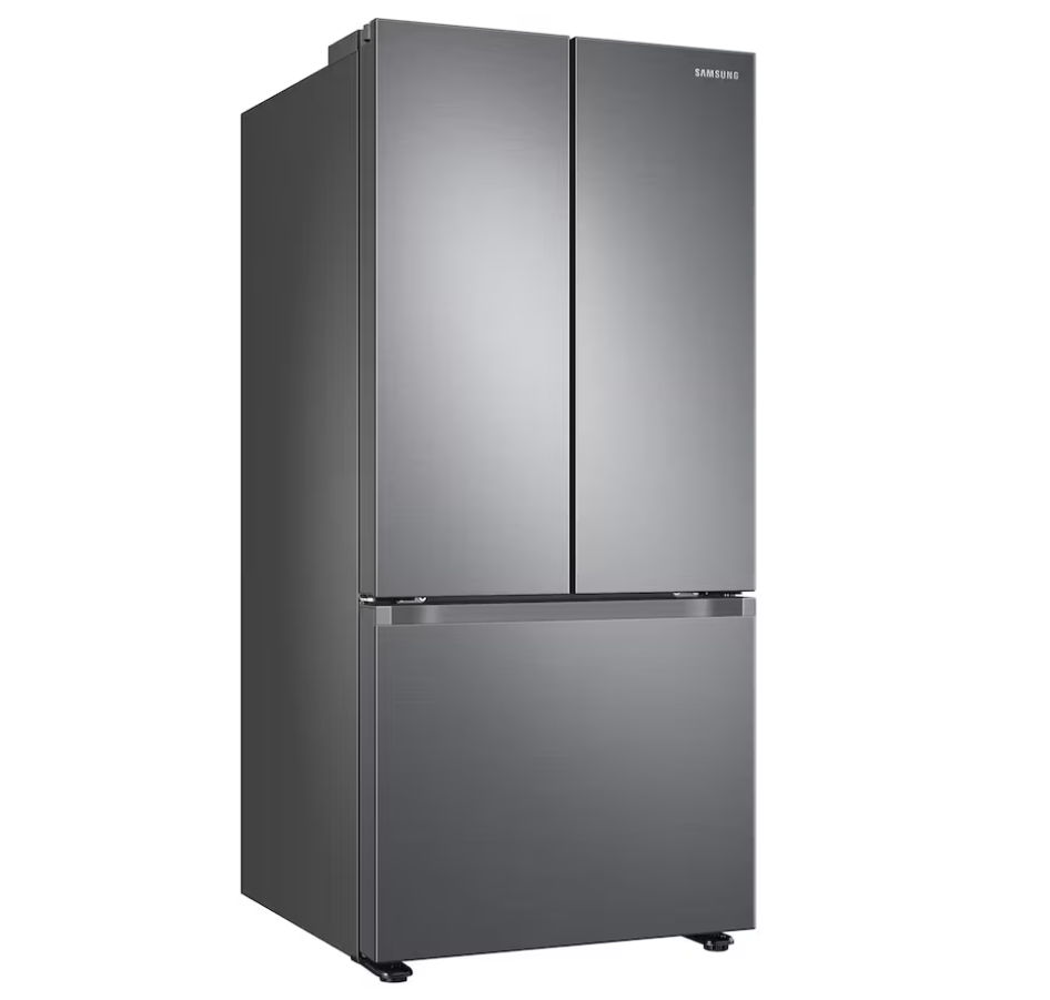 Samsung Estudiantes: Refrigerador French Door 22 pies Diseño de Puerta Plana.