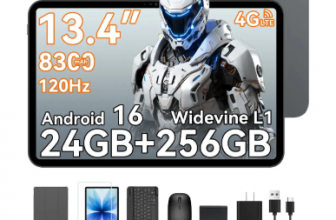 Tablet Oscal Pad 200 Lite 13.4 pulgadas 24 GB RAM 256 GB ROM 2 TB Tf Android 16 Tablet 8300 mah Batería