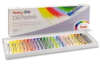 Pentel Arts Pasteles de Aceite 25 Colores – PHN-25
