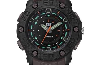 CAT Reloj P10 PU Vino – Hombre