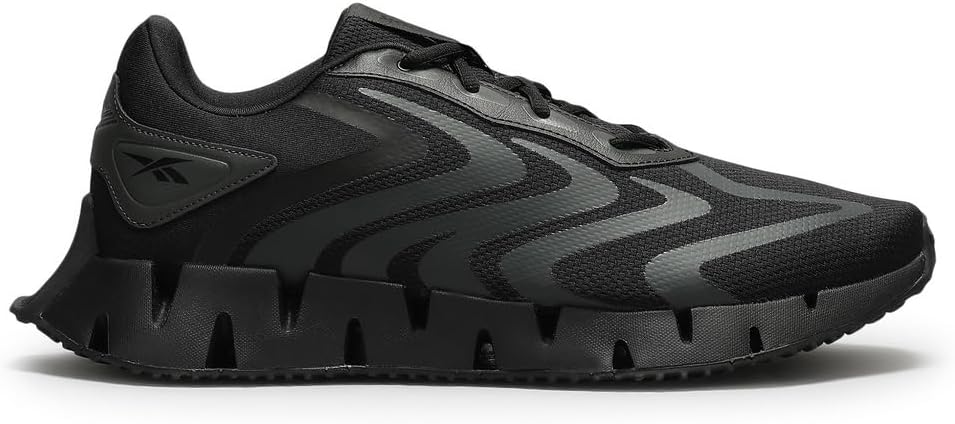 Reebok Tenis ZIG Rise Unisex, Negro, 28.0 cm