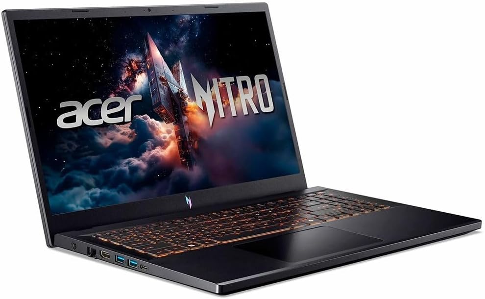 Laptop Acer Nitro V15 Gaming Intel Core i5-13420H 512GB SSD 16GB Grafica RTX 5050 165Hz