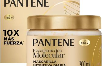 Pantene Reconstrucción Molecular Mascarilla Intensiva Diaria Para Cabello muy Dañado y Débil 300 ml