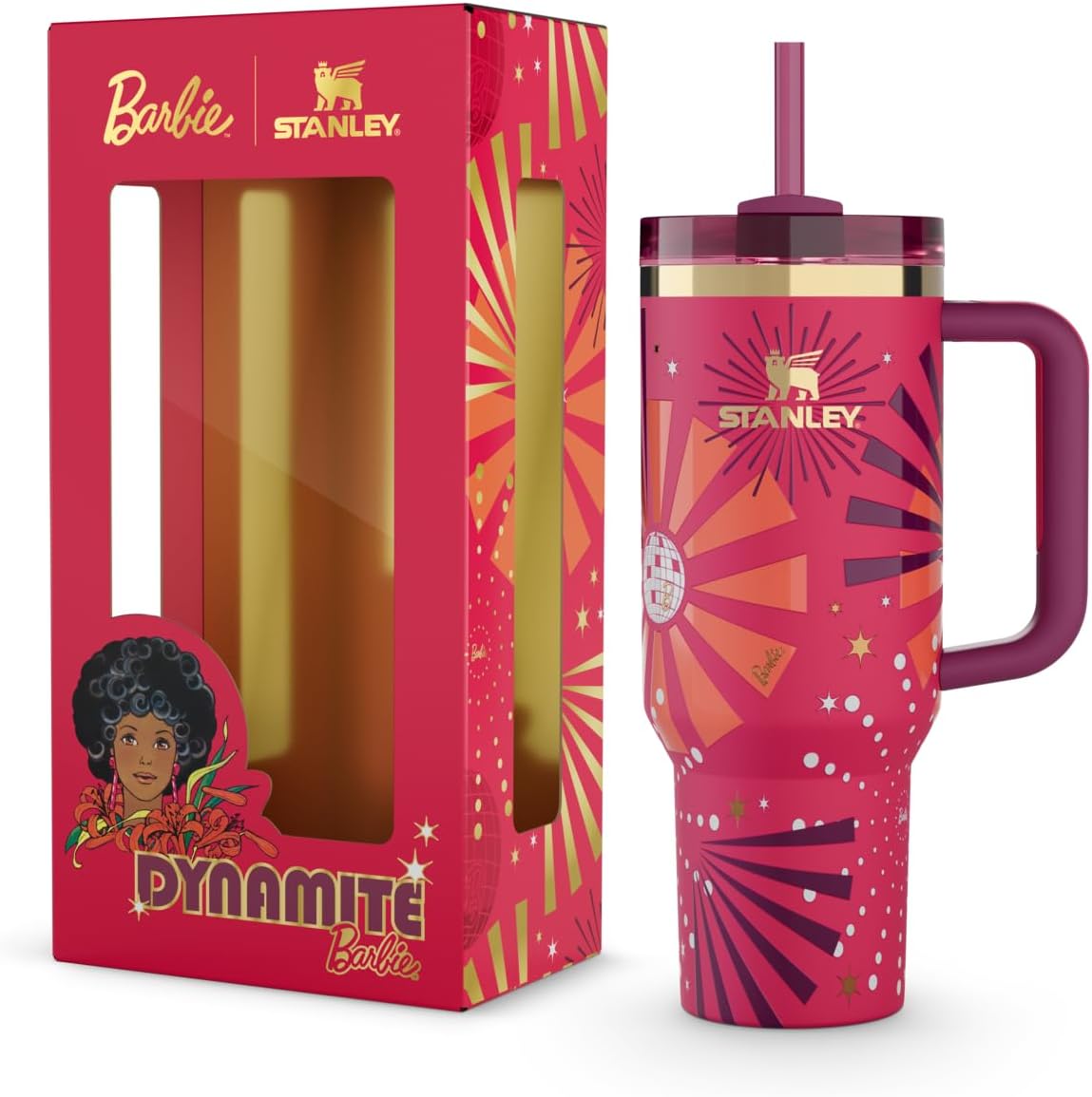 Stanley x Barbie™ ’80s Dynamite – Vaso térmico de Quencher 1.18 litros