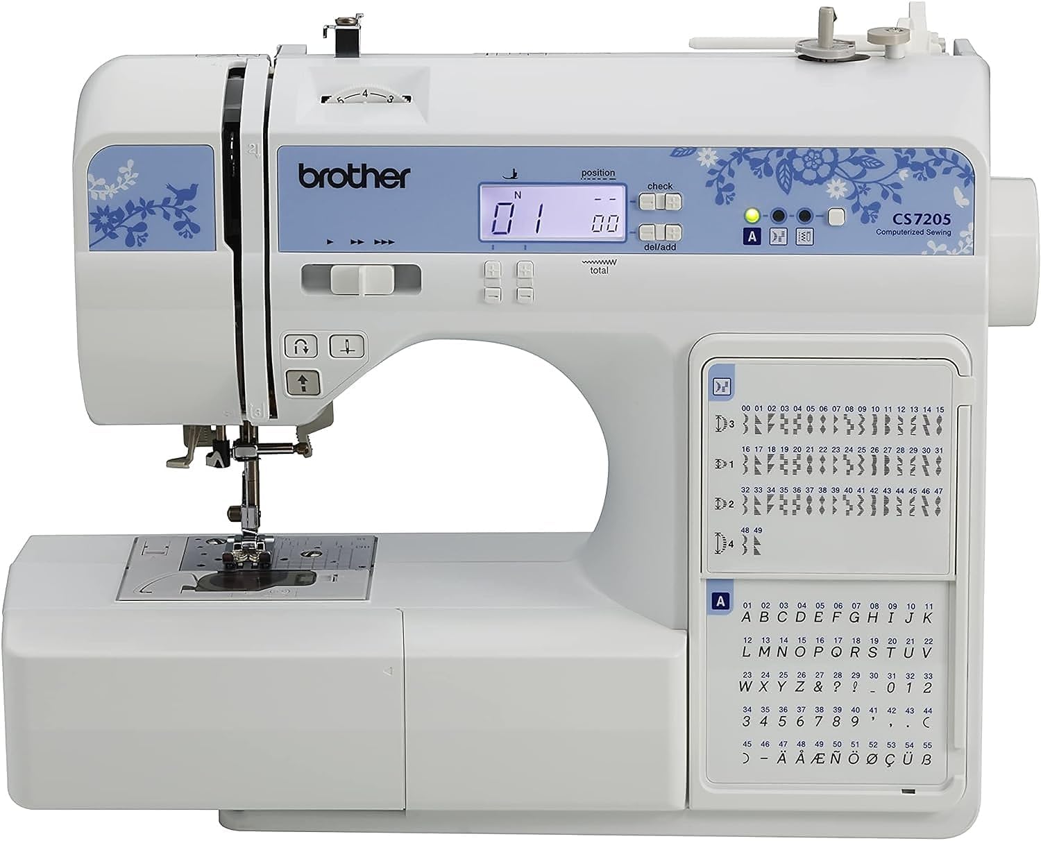 Brother CS7205 Máquina de coser computarizada