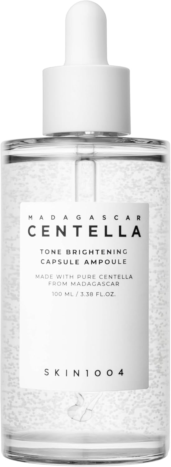 Madagascar Centella Tone Brightening Capsule Ampoule by Skin1004 for Women – 3.38 oz Toner