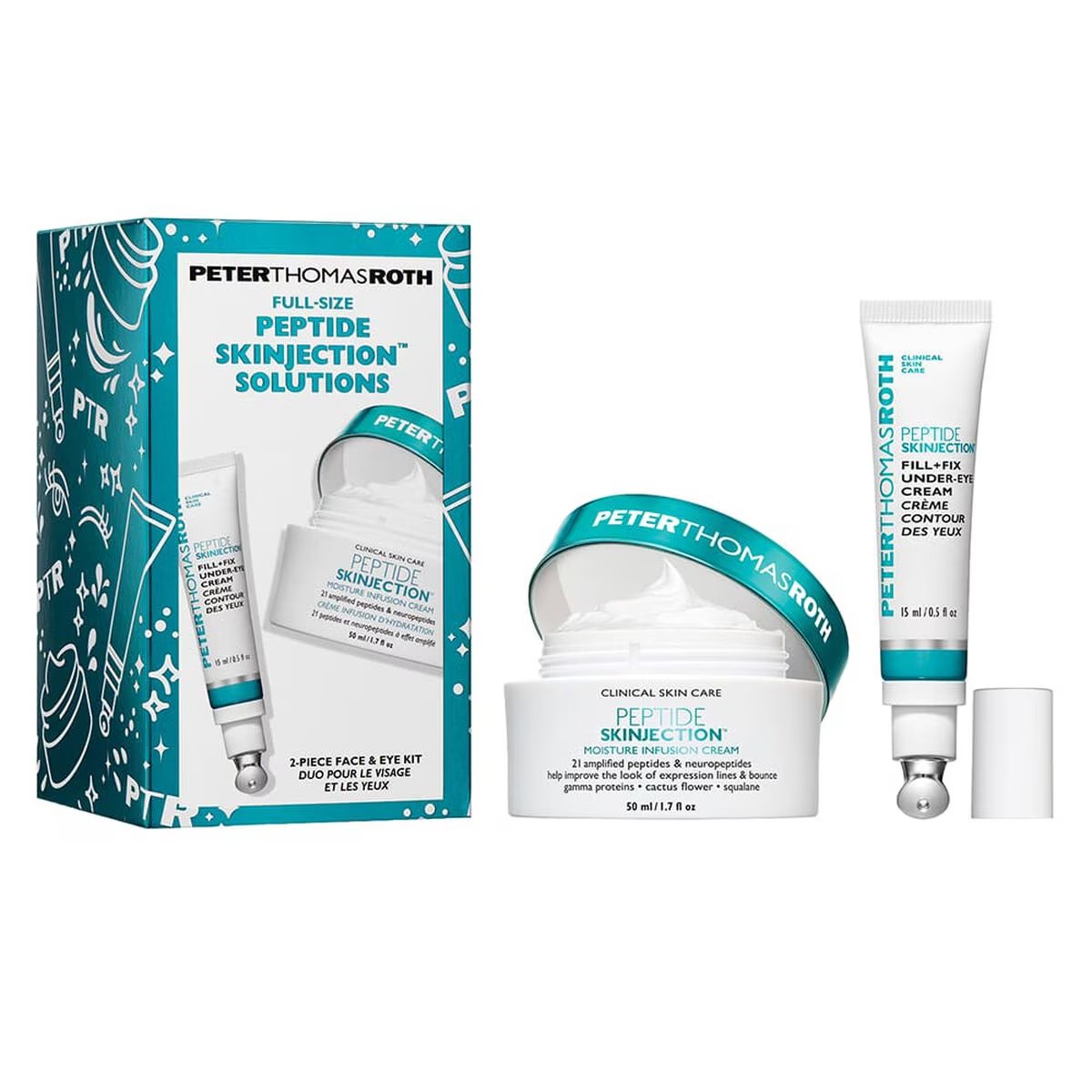 PETER THOMAS ROTH – peptide skinjection set de crema para ojos y cara