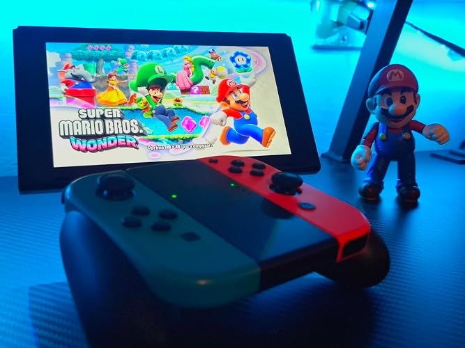 Nintendo Switch + Super Mario Bros Wonder + 3 meses gratis de Nintendo Switch Online