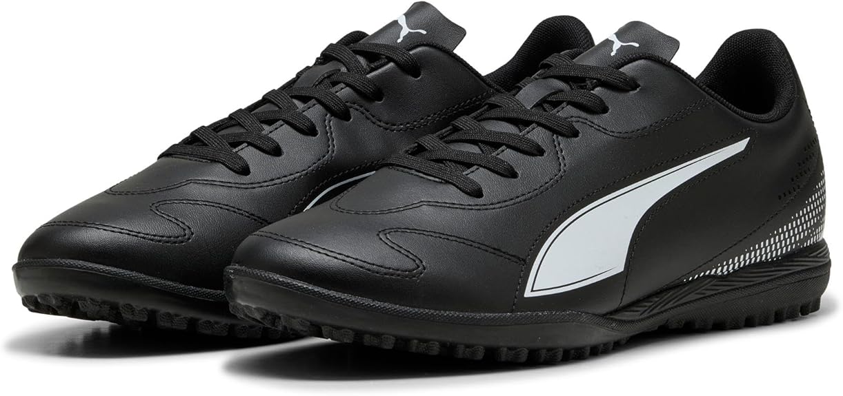 PUMA, Multitacos de Fútbol Vitoria II, Hombre, Negro y Blanco