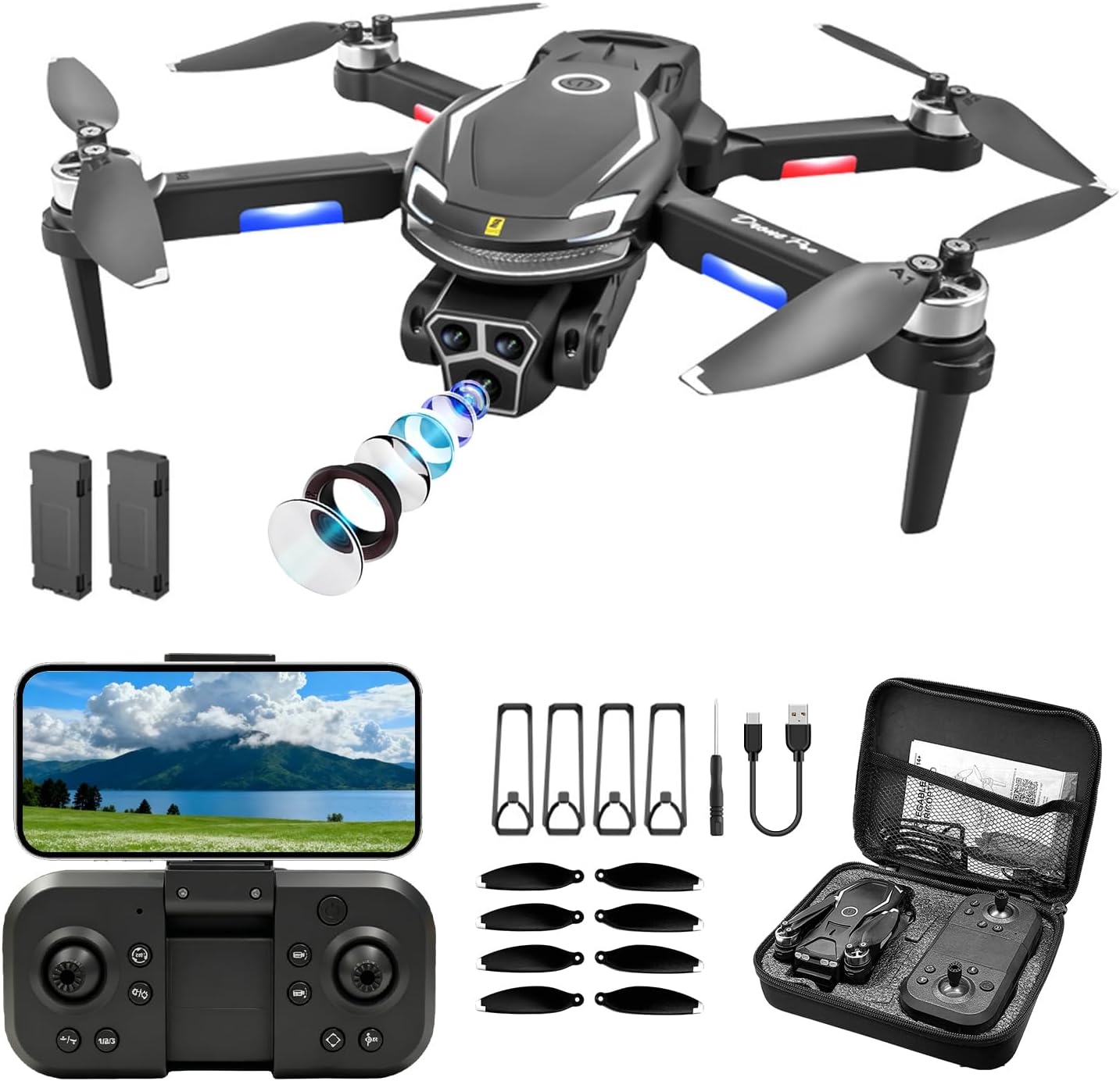 24% Dron con cámara 8K para principiantes