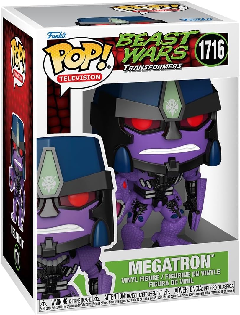 Funko Pop! TV: Transformers – Megatron – Transformers Classic – Collectable Vinyl Figure – Gift Idea